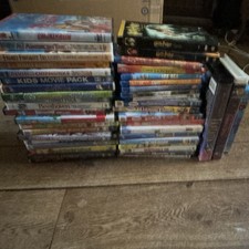 Massive Family & Kids Movie Mega-Lot – 37 DVD, Blu-ray, & VHS Collection picture