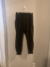 Lululemon dark green hi waist hip size 8 picture