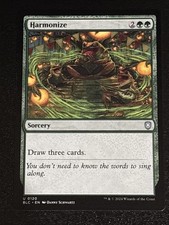 MTG Commander: Bloomburrow Harmonize 0120 NM picture