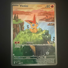 The Pokémon Company Victini 208 SVP Scarlet & Violet Promo Holo 80HP Eng 2025 picture