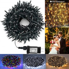 100-1000 LED Fairy String Lights Outdoor Waterproof Party Wedding Garden Decor picture
