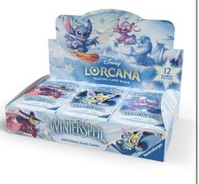 Disney Lorcana TCG Winterspell Booster Box Sealed Box picture