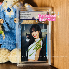 Lisa BLACKPINK Signed 3 Inch Photo Kpop Music Collectible Christmas Gift Fans picture