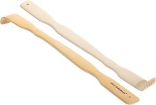 2Pcs Wooden Back Scratcher Long Handle Itch Relief Finger-Like Scratchers picture