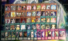 Jaden Yuki Neo-Spacian Glow Dark Flare Cosmo Neos Rainbow Dragon Yugioh Gx Deck picture