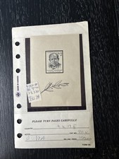 Czeck Stamp Anton Zapotocky 1957 picture
