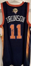 jalen brunson autographed Jersey Size Large picture