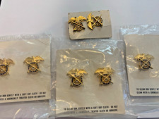 1973 U.S. Army Quartermaster Corps Officer Insignia — Pair picture