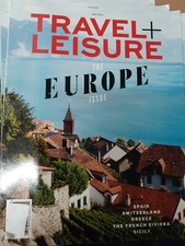 Travel + leisure, The Europe Issue may 2018 picture
