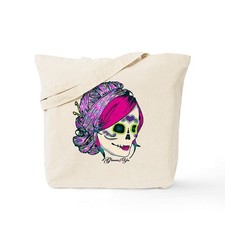 CafePress Yarn Goddess Natural Canvas Tote Bag, Cloth Shopping Bag (423510209) picture