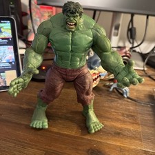 Marvel Legends Face Off Hulk Action Figure 2006 Toy Biz Open Mouth Variant  Face picture