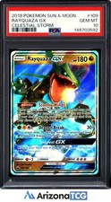 Pokemon 2018 Rayquaza GX 109/168 Ultra Rare Celestial Storm GEM MINT PSA 10 picture