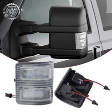 For 08-16 F250 F350 F450 SD Clear Lens Switchback LED Side Mirror Marker Lights picture