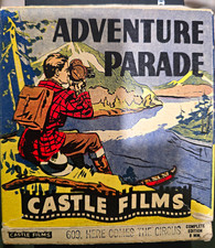 Castle Films Adventure Parade Standard 8mm Color Movie Camera Film picture