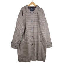 NWT Shaquille O'Neil XLG Mens Midweight Big and Tall Car Coat Size 4XLT Brown picture