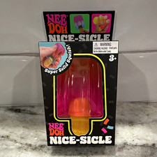 💥New Sealed Schylling NeeDoh Nice Sicle Authentic Pink/Orange/Yellow💥 picture
