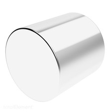 1 Inch Powerful Neodymium Rare Earth Large Cylinder Magnet N52 (1 Magnet) picture
