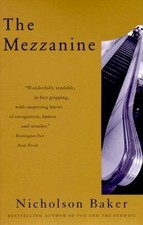 Mezzanine by Nicholson Baker (1990, Trade Paperback) picture