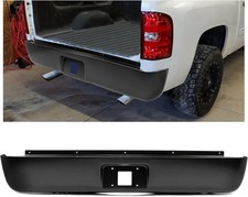 Rear Roll Pan Compatible with 2007-2013 Chevy Chevrolet Silverado GMC Sierra 150 picture