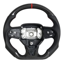 Fit Chrysler 300 300C Carbon Fiber Steering Wheel 2015-2023 New Design picture