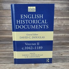 English Historical Documents Volume 2 1042 - 1189 by Douglas and Greenaway picture