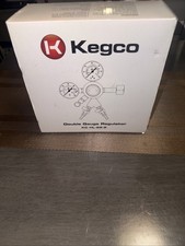KC HL-62-2 Kegco Double Gauge Regulator New Open Box picture