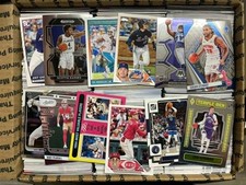 Medium Flat Rate Box Sports Cards MLB NBA NFL Bulk Lot Rookies Inserts Stars picture