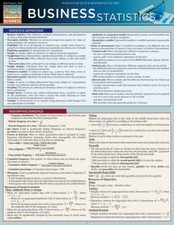 Business Statistics (Quick Study Business) - Cards - VERY GOOD picture