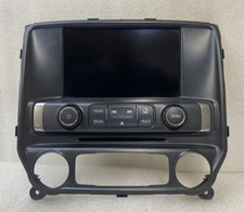 2017-2019 Chevy Silverado 1500 Radio Control Panel & Display Screen OEM picture