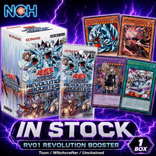 IN STOCK Yugioh Revolution Booster RV01 Toon Witchcrafter Asian OCG Sealed Box picture