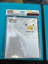 Pokemon SEALED 25th Anniversary First Partner Collectors Binder w/ Jumbo Pikachu picture