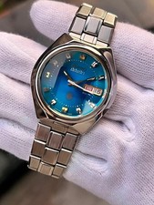 Seiko Advan 7019-7290 21J-Automatic Serviced-Kanji&eng-Day Date Multi-faceted  picture