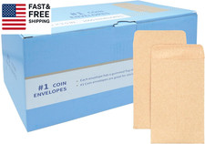 Budgenix #1 1000 Pcs Small Coin Envelopes 2.25