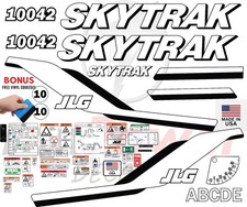 Fits JLG 10042 Decal Kit Telehandler - 8 YEAR OUTDOOR - 3M VINYL/FREE SHIPPING picture