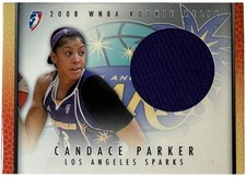 Candace Parker 2008 Rittenhouse WNBA Rookie Relic Card /444 (Los Angeles Sparks) picture