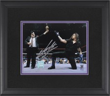 The Undertaker WWE Framed Autographed 8