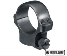 Ruger Standard Ring 30mm Medium 4B30 Blue Finish Genuine Ruger Factory Accessory picture