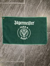 Jagermeister Green Logo Men's Golf Towel picture