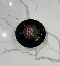 1 Pc Floating Hub Cap Rolls Royce (Black & Orange) picture