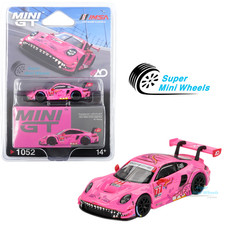 Mini GT 1:64 Porsche 911 GT3 R #77 AO Racing 2024 IMSA Road America #1052* picture