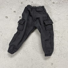 SU-NT4-AKPT-BK-B: B Grade 1/12 black capri ankle pants for 6