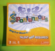 Spontuneous The Song Game - Yellow.  Nice.  Complete. picture