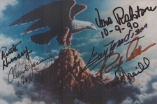 REPUBLIC PICTURES - AUTOGRAPHED SIGNED PHOTOGRAPH CIRCA 1990 WITH CO-SIGNERS picture