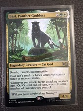 x1 Bast, Panther Goddess R MTG Commander: Marvel Super Heroes M/NM, English picture