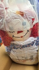 QVC Vintage Raggedy Ann 48” Dance With Me Dancing Doll NOS New In Box picture