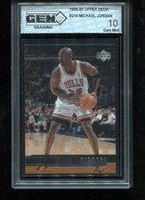 Michael Jordan 1999-00 Upper Deck #314 NBA Chicago Bulls GEM MINT 10 picture