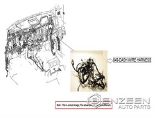 Dash Wire Harness OEM 2019 LAND ROVER VELAR 1YR Wrnty picture