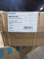 HNF361SS HNF 361S SIEMENS SS DISCONNECT NEW IN BOXES (6 AVAILABLE) FREE... picture