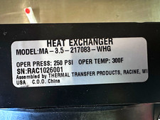 Thermal Transfer Products Heat Exchanger MA-3.5-217083-WHG 12V 1 Fan Black picture