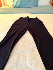 Athleta Women’s Cosmic Kick Flare Pants Size 2 Black Pull-On Solid picture